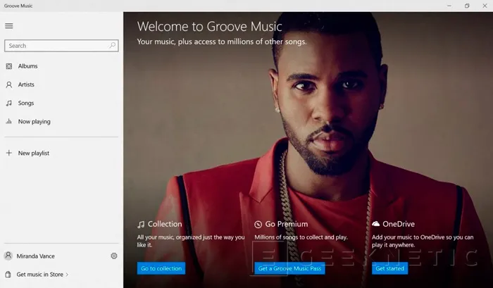 El reproductor de música de Windows 10 pasará a llamarse Groove, Imagen 1