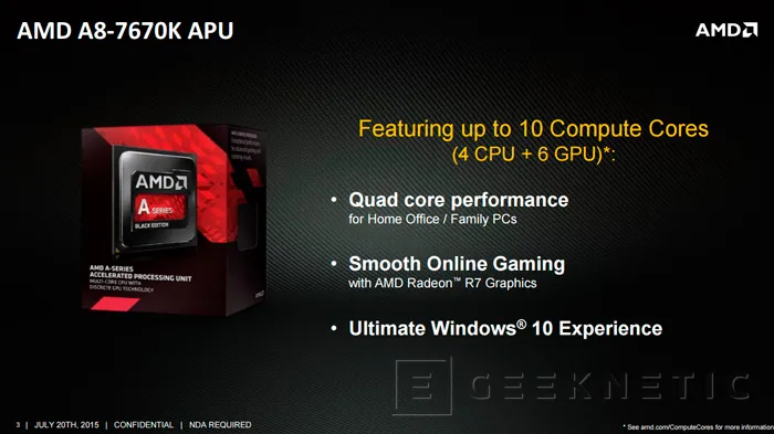 Geeknetic Llegan las nuevas APU AMD A8-7670K  1