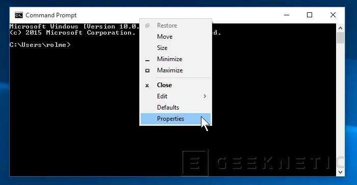 Geeknetic Nueva consola de comandos avanzada de Windows 10 1
