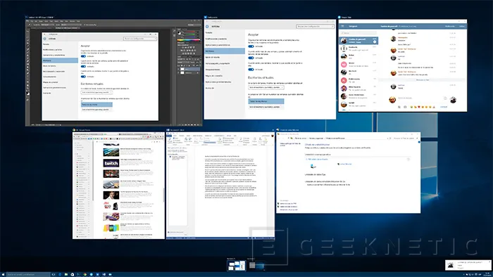 Geeknetic Ajusta el comportamiento del escritorio virtual de Windows 10 3