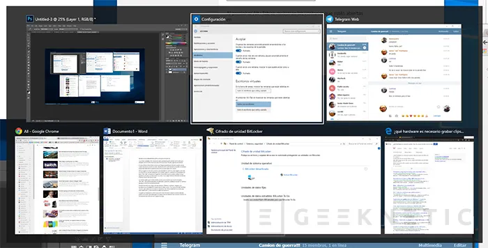 Geeknetic Ajusta el comportamiento del escritorio virtual de Windows 10 4