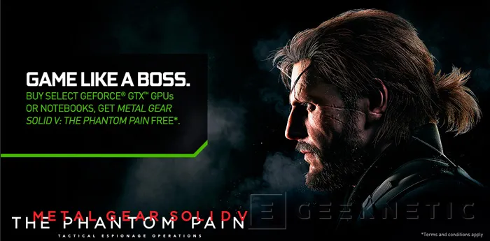 NVIDIA regala el Metal Gear Solid V por la compra de sus GeForce GTX 900, Imagen 1