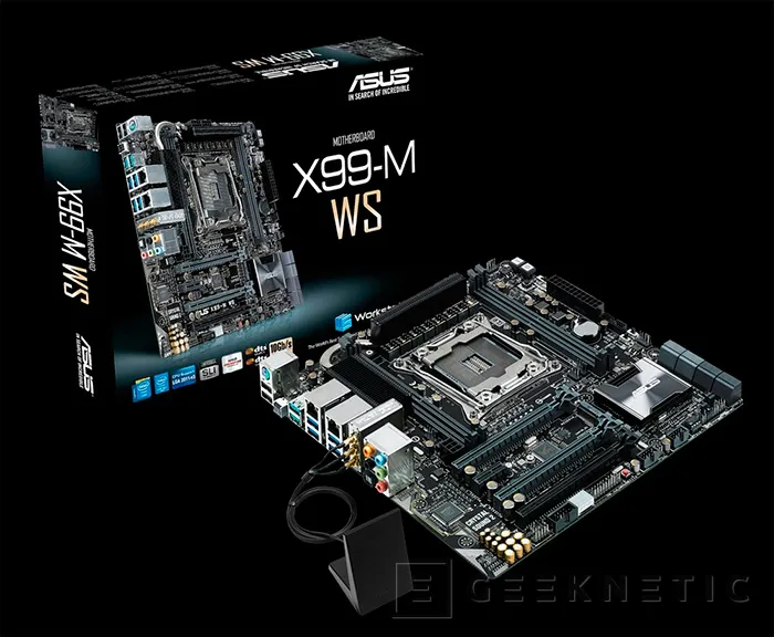 Geeknetic ASUS lanza oficialmente la nueva X99M-WS Micro ATX 2