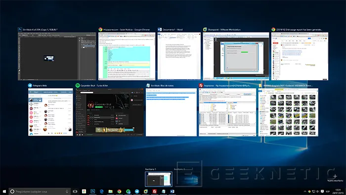 pájaro Realizable empeorar Cómo mover ventanas entre escritorios múltiples de Windows 10 - Guía