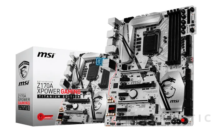 Geeknetic Se filtran imágenes de la nueva MSI Z170A XPOWER Titanium Edition 1