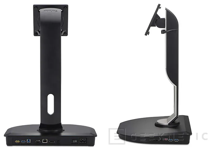 Geeknetic Philips redefine el dock USB 3.0 como base y peana de monitor 1