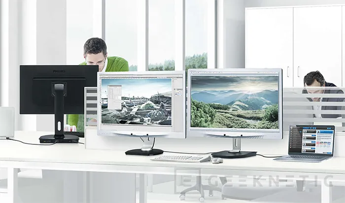 Geeknetic Philips redefine el dock USB 3.0 como base y peana de monitor 2