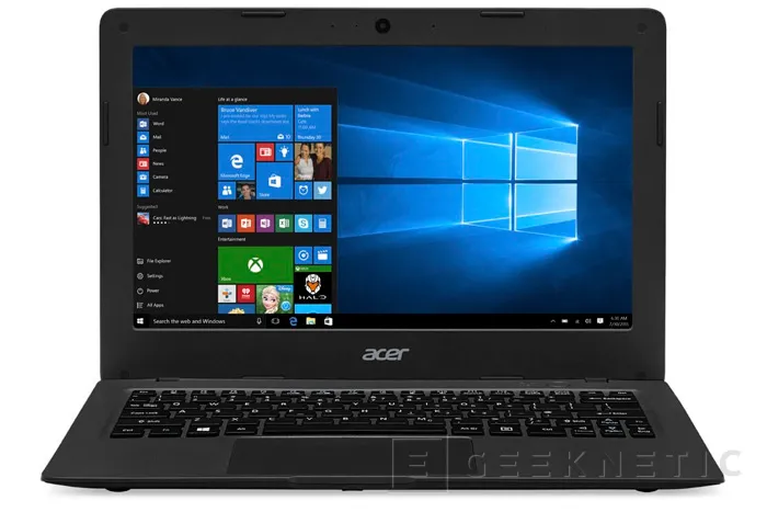 Acer Cloudbooks, formato de Chromebook pero con Windows 10, Imagen 1