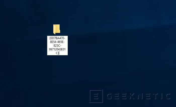 Geeknetic Habilita el “God Mode” en Windows 10 1