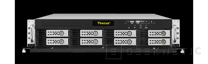 Geeknetic El Thecus N8900PRO es su nuevo NAS Linux en Rack de altas prestaciones 3