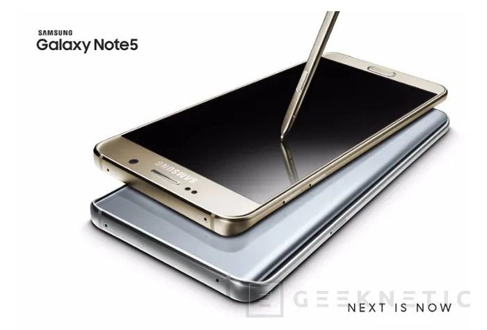 Geeknetic Samsung lanza los nuevos Galaxy S6 Edge+ y Galaxy Note 5  2