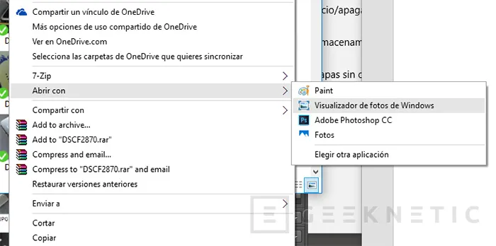 Geeknetic Cómo devolver el previsualizador de imágenes a Windows 10 2