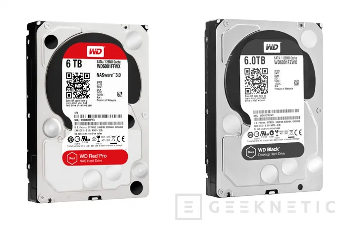 Western Digital actualiza sus discos duros Black y Red con modelos de 5 y  6 TB, Imagen 1