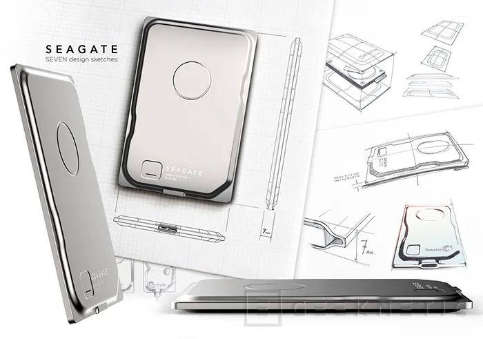 El disco externo ultrafino de Seagate ya alcanza los 750 GB, Imagen 1