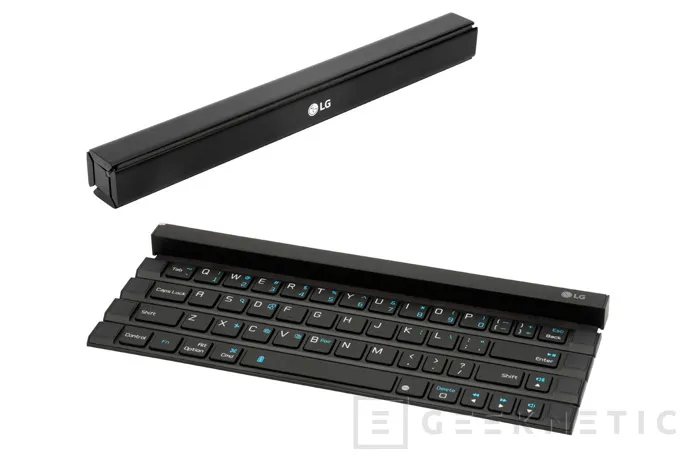 LG Rolly Keyboard, un teclado plegable de tamaño completo, Imagen 1