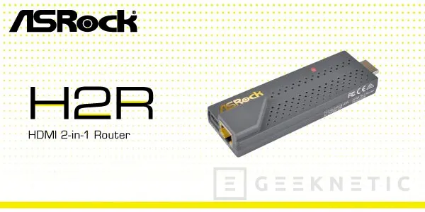 ASRock H2R, un router de bolsillo con HDMI, Imagen 2