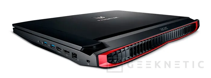 Nuevos portátiles gaming Acer Predator con Skylake y GTX980M, Imagen 2