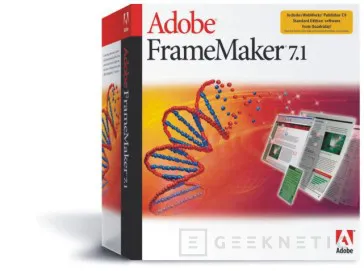 Adobe lanza la nueva versión del FrameMaker 7.1, Imagen 1