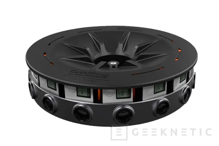 GoPro desvela Odyssey, 16 cámaras Hero 4 Black trabajando juntas para crear vídeos de 360º, Imagen 1