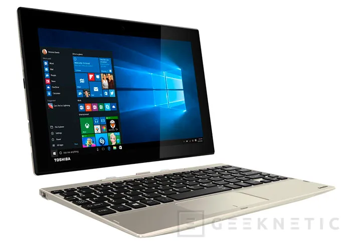 Toshiba lanza el tablet convertible Satellite Click 10 con Windows 10, Imagen 1