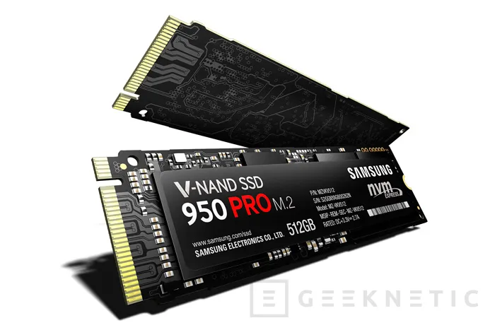 Samsung lanza una versión NVMe de sus SSD 950 PRO con 2.500 MB/s de velocidad de lectura, Imagen 1