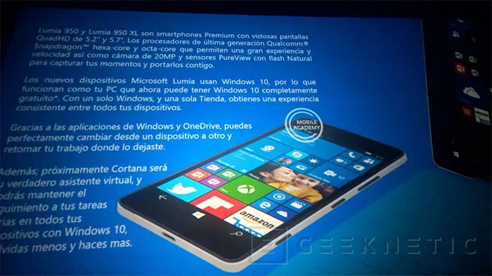 Geeknetic Detalles e imágenes de los nuevos Microsoft Lumia 950 y 950XL 2