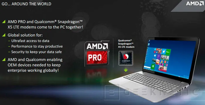 Geeknetic Llegan las APU AMD Pro de sexta generación para portátiles 6