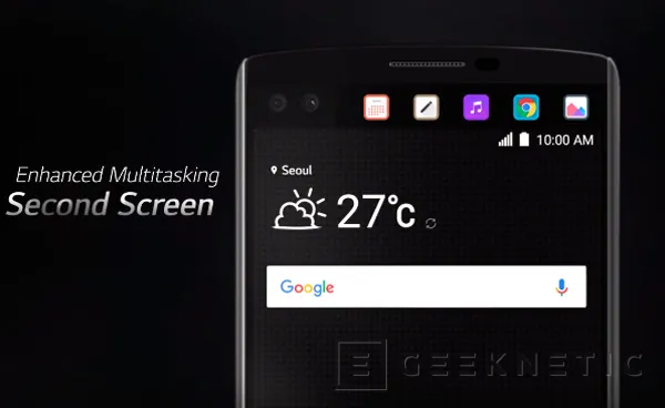 Geeknetic LG V10, dos pantallas frontales para un mismo smartphone 1
