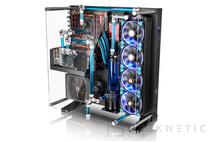 Thermaltake Core P5, una torre ATX personalizable con piezas impresas en 3D, Imagen 1