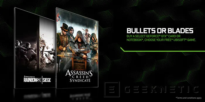 NVIDIA lanza un nuevo bundle con el Rainbow Six Siege y el Assassin's Creed Syndicate, Imagen 1