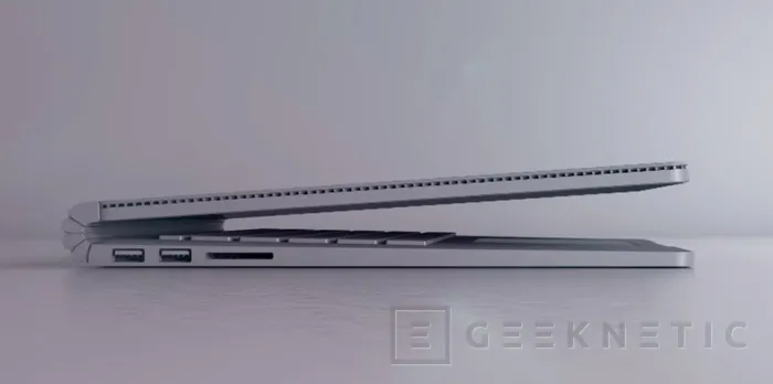 Geeknetic Microsoft sorprende con su primer portátil Surface Book 2