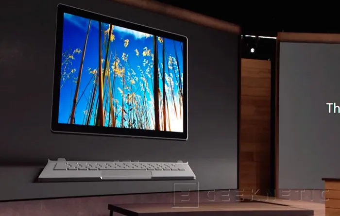 Geeknetic Microsoft sorprende con su primer portátil Surface Book 8