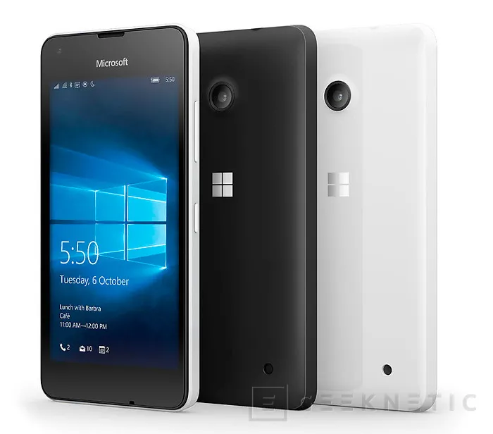 Todos los detalles del Lumia 550, Imagen 1