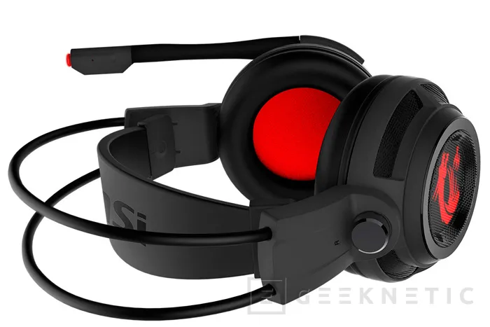 MSI desvela sus nuevos auriculares gaming DS502, Imagen 1