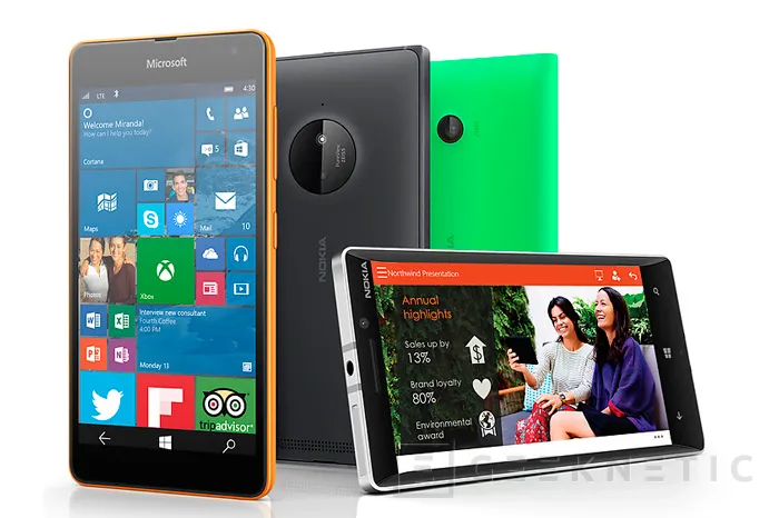Los móviles con Windows Phone 8 comenzarán a recibir Windows 10 en diciembre, Imagen 1