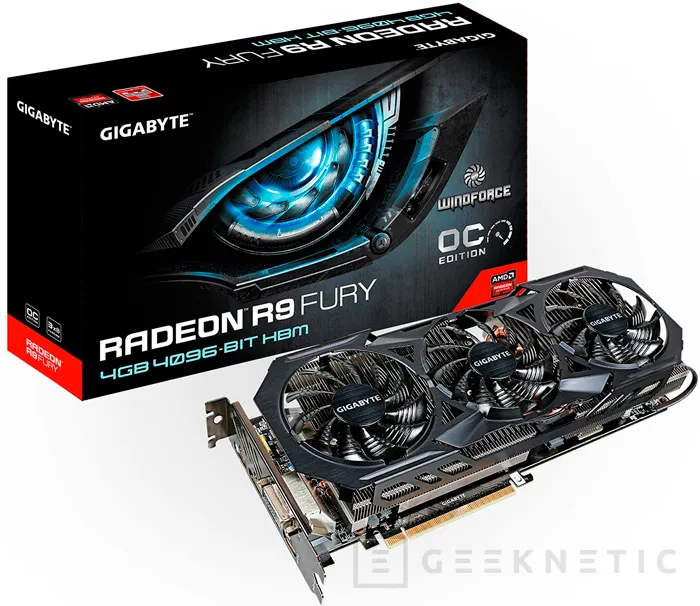 Gigabyte lanza la Radeon R9 Fury WindForce, Imagen 1