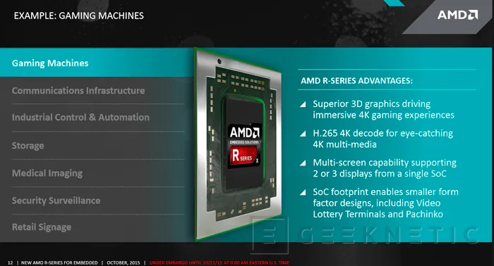 Geeknetic Llegan los SoCs AMD R-Series &quot;Merlin Falcon&quot; para sistemas integrados 2