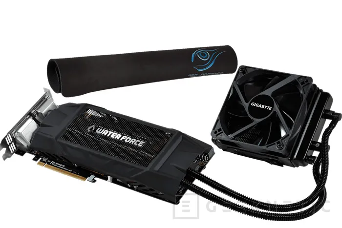 Gigabyte GeForce GTX 980 WaterForce con refrigeración líquida, Imagen 1
