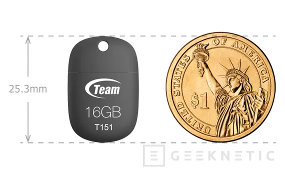 El nuevo pendrive USB de Team Group es realmente pequeño, Imagen 1