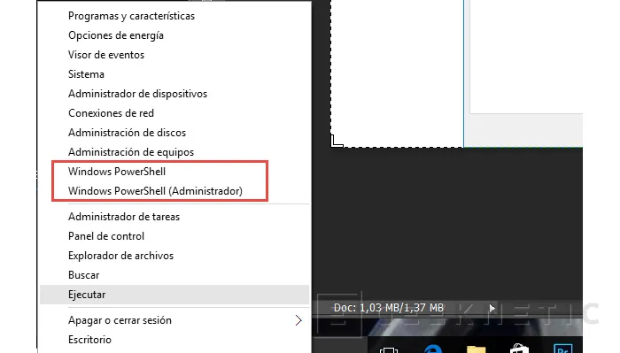 Geeknetic Cómo establecer Powershell como consola por defecto en Windows 10 3