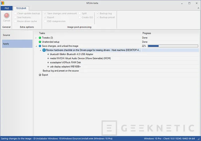 Geeknetic Personaliza tu instalador de Windows con NTLite 5