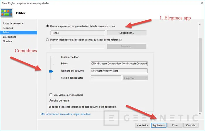 Geeknetic Restringe el acceso a las aplicaciones “universales” de Windows 10 con AppLocker 4