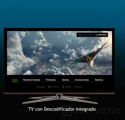 Movistar lanzará sus propios televisores con decodificador pero sin entradas de vídeo, Imagen 1