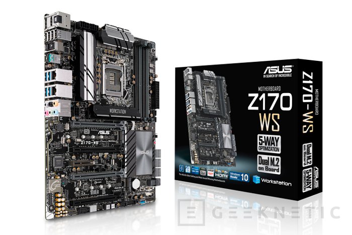 La ASUS Z170-WS llega a España, Imagen 1