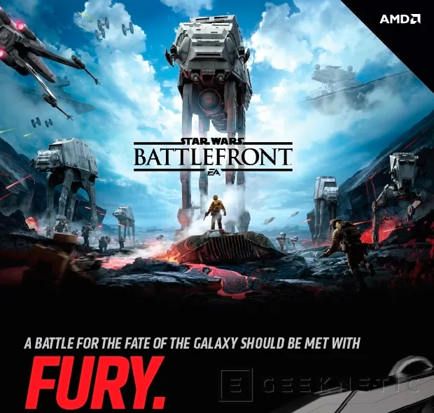 AMD regalará el Star Wars: Battlerfont con las Radeon R9 Fury, Imagen 1