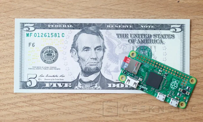 Llega la Raspberry Pi Zero por tan solo 5 Dólares, Imagen 1