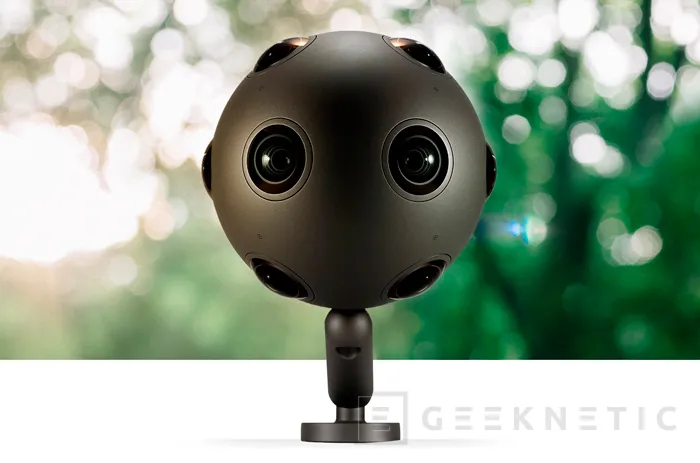 Geeknetic La cámara de realidad virtual Nokia OZO ya soporta streaming de 360 grados 1