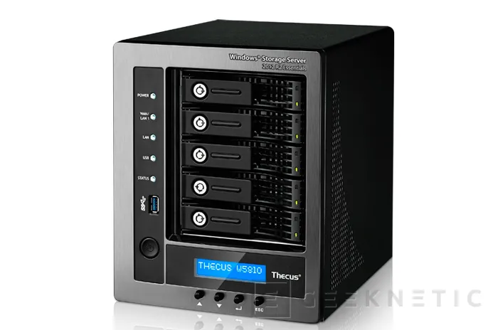Thecus lanza el nuevo NAS W5810 con Windows Storage Server 2012 R2, Imagen 1