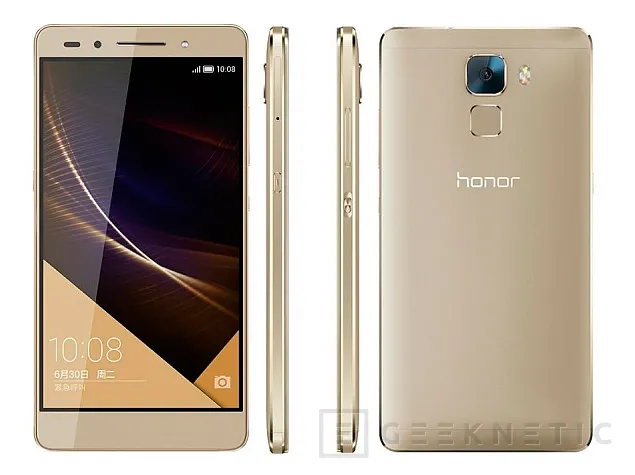 Huawei amplía a 32 GB la memoria interna de su Honor 7, Imagen 1