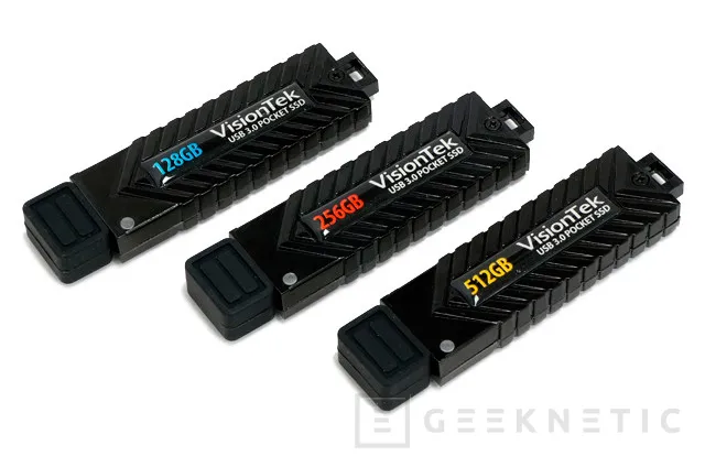 Visiontek lanza nuevos pendrives USB 3.0 de alto rendimiento, Imagen 1
